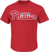 Majestic Phillies MLB Crewneck Baseball Jersey Majestic Phillies MLB Crewneck Baseball Jersey