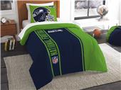 Northwest NFL Seahawks Twin Comforter & Sham Northwest NFL Seahawks Twin Comforter & Sham