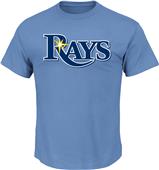 Majestic Rays MLB Crewneck Baseball Jersey Majestic Rays MLB Crewneck Baseball Jersey