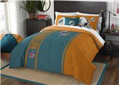 Northwest NFL Dolphins Full Comforter & 2 Shams Northwest NFL Dolphins Full Comforter & 2 Shams