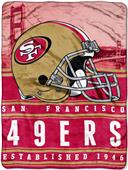 Northwest NFL 49ers 60x80 Silk Touch Throw Northwest NFL 49ers 60x80 Silk Touch Throw