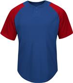 Majestic Cool Base 2-Button Baseball Jersey Majestic Cool Base 2-Button Baseball Jersey