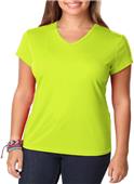 Blue Generation Womens Moisture Wicking V-Neck Tee Blue Generation Womens Moisture Wicking V-Neck Tee