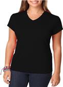 Blue Generation Womens Moisture Wicking V-Neck Tee Blue Generation Womens Moisture Wicking V-Neck Tee
