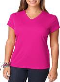 Blue Generation Womens Moisture Wicking V-Neck Tee Blue Generation Womens Moisture Wicking V-Neck Tee