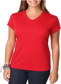 Blue Generation Womens Moisture Wicking V-Neck Tee Blue Generation Womens Moisture Wicking V-Neck Tee