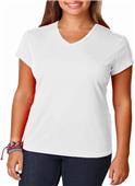 Blue Generation Womens Moisture Wicking V-Neck Tee Blue Generation Womens Moisture Wicking V-Neck Tee