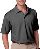 Blue Generation Men's Tonal Stripe Wicking Polo Blue Generation Men's Tonal Stripe Wicking Polo