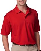 Blue Generation Men's Tonal Stripe Wicking Polo Blue Generation Men's Tonal Stripe Wicking Polo