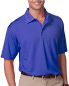 Blue Generation Men's Tonal Stripe Wicking Polo Blue Generation Men's Tonal Stripe Wicking Polo