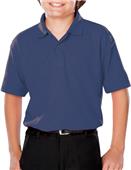 Blue Generation Youth Moisture Wicking Polo Blue Generation Youth Moisture Wicking Polo