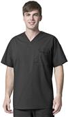 WonderWink Mens Honor WonderFLEX Utility Scrub Top WonderWink Mens Honor WonderFLEX Utility Scrub Top