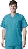 WonderWink Mens Honor WonderFLEX Utility Scrub Top WonderWink Mens Honor WonderFLEX Utility Scrub Top
