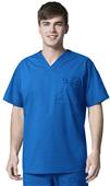WonderWink Mens Honor WonderFLEX Utility Scrub Top WonderWink Mens Honor WonderFLEX Utility Scrub Top