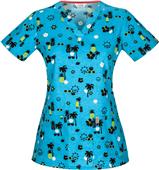 Code Happy V-Neck Scrub Tops Code Happy V-Neck Scrub Tops