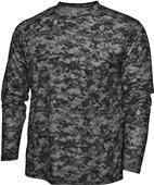 Baw Men/Youth Xtreme-Tek Digital Camo LS Shirt Baw Men/Youth Xtreme-Tek Digital Camo LS Shirt