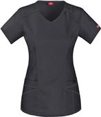 Dickies Jr. Fit V-Neck Scrub Tops Dickies Jr. Fit V-Neck Scrub Tops