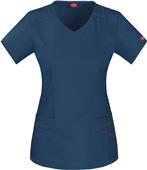 Dickies Jr. Fit V-Neck Scrub Tops Dickies Jr. Fit V-Neck Scrub Tops