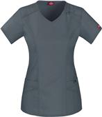 Dickies Jr. Fit V-Neck Scrub Tops Dickies Jr. Fit V-Neck Scrub Tops