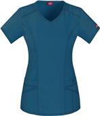 Dickies Jr. Fit V-Neck Scrub Tops Dickies Jr. Fit V-Neck Scrub Tops