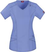 Dickies Jr. Fit V-Neck Scrub Tops Dickies Jr. Fit V-Neck Scrub Tops