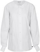 Cherokee Unisex Snap Front Warm-up Scrub Jacket Cherokee Unisex Snap Front Warm-up Scrub Jacket