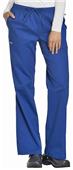 Cherokee Womens Mid Rise Drawstring Scrub Pants Cherokee Womens Mid Rise Drawstring Scrub Pants