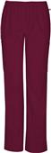 Cherokee Womens Mid-rise Elastic Waist Scrub Pants Cherokee Womens Mid-rise Elastic Waist Scrub Pants