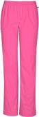 Cherokee Womens Mid-rise Elastic Waist Scrub Pants Cherokee Womens Mid-rise Elastic Waist Scrub Pants