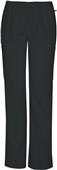 Cherokee Womens Mid-rise Elastic Waist Scrub Pants Cherokee Womens Mid-rise Elastic Waist Scrub Pants