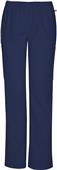 Cherokee Womens Mid-rise Elastic Waist Scrub Pants Cherokee Womens Mid-rise Elastic Waist Scrub Pants