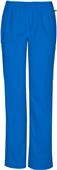 Cherokee Womens Mid-rise Elastic Waist Scrub Pants Cherokee Womens Mid-rise Elastic Waist Scrub Pants