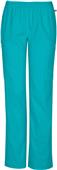 Cherokee Womens Mid-rise Elastic Waist Scrub Pants Cherokee Womens Mid-rise Elastic Waist Scrub Pants