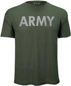 Battlefield Army Mens Reflective Training Tee Battlefield Army Mens Reflective Training Tee