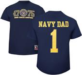 Battlefield Collection Navy Dad Jersey Tee Battlefield Collection Navy Dad Jersey Tee