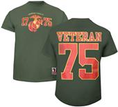 Battlefield Collection Marines Veteran Jersey Tee Battlefield Collection Marines Veteran Jersey Tee