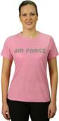 Battlefield Air Force Women's Glitter Tee Battlefield Air Force Women's Glitter Tee