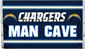 NFL San Diego Chargers 3' x 5' Flag w/4 Grommets NFL San Diego Chargers 3' x 5' Flag w/4 Grommets
