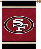 NFL San Francisco 49er's 28" x 40" House Banner NFL San Francisco 49er's 28" x 40" House Banner