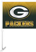 NFL Green Bay Packers 2-Sided 11" x 14" Car Flag NFL Green Bay Packers 2-Sided 11" x 14" Car Flag