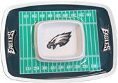NFL Philadelphia Eagles Chip & Dip Tray NFL Philadelphia Eagles Chip & Dip Tray