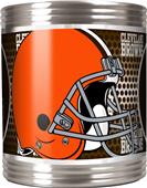 NFL Cleveland Browns Stainless Steel Can Holder NFL Cleveland Browns Stainless Steel Can Holder