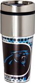 NFL Carolina Panthers Stainless Travel Tumbler NFL Carolina Panthers Stainless Travel Tumbler