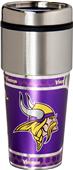 NFL Minnesota Vikings Stainless Travel Tumbler NFL Minnesota Vikings Stainless Travel Tumbler