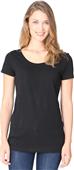 Royal Apparel Womens Bamboo Organic Scoop Neck Tee Royal Apparel Womens Bamboo Organic Scoop Neck Tee