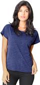 Royal Apparel Womens Triblend Dolman Jersey Royal Apparel Womens Triblend Dolman Jersey