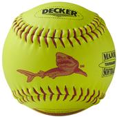 Decker ASA Red Shark Softballs Fastpitch 1DZ Decker ASA Red Shark Softballs Fastpitch 1DZ