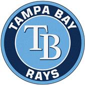 Fan Mats MLB Tampa Bay Rays Roundel Mat Fan Mats MLB Tampa Bay Rays Roundel Mat