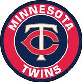 Fan Mats MLB Minnesota Twins Roundel Mat Fan Mats MLB Minnesota Twins Roundel Mat