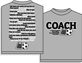Coachisms Soccer Short Sleeve T-shirt